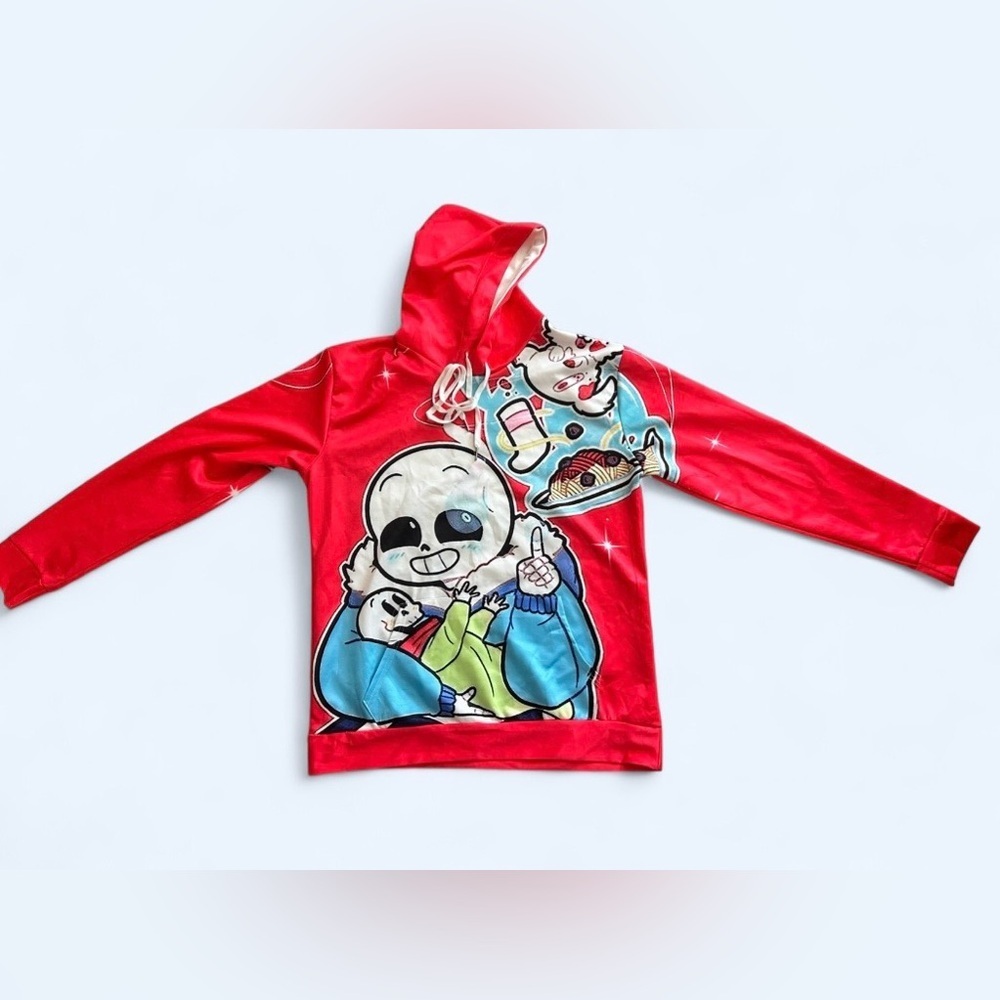 Undertale Error Sans Anime Kawaii Gamer Pullover Streetwear - Size XL (approx) - Picture 1 of 4